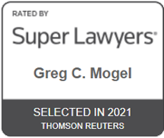 Rated By Super Lawyers | Greg C. Mogel | Selected in 2021 Thomson Reuters